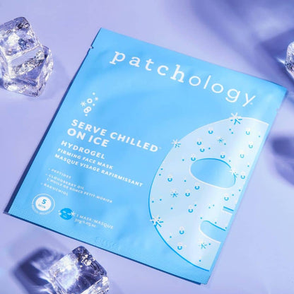 Serve Chilled™Firming Hydrogel Face Sheet Mask by Patchology