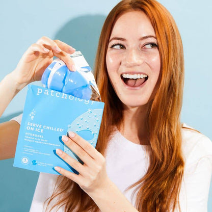 Serve Chilled™Firming Hydrogel Face Sheet Mask by Patchology