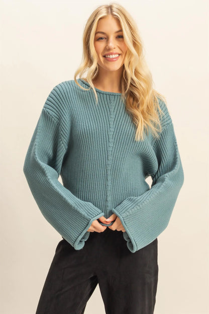 Long-Sleeve Ribbed Sweater by HYFVE — Your New Wear-With-Everything Essential