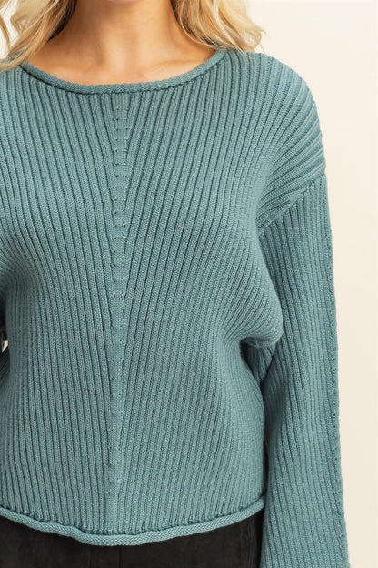 Long-Sleeve Ribbed Sweater by HYFVE — Your New Wear-With-Everything Essential