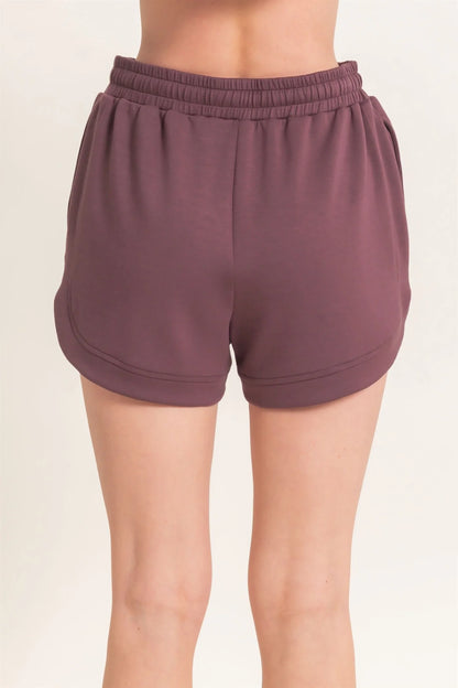 Elastic Waistband Shorts by Double Zero | Drawstring Casual Boutique Shorts