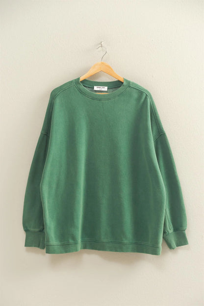 Oversized Crew Neck Sweatshirt – Relaxed Fit Everyday Essential
