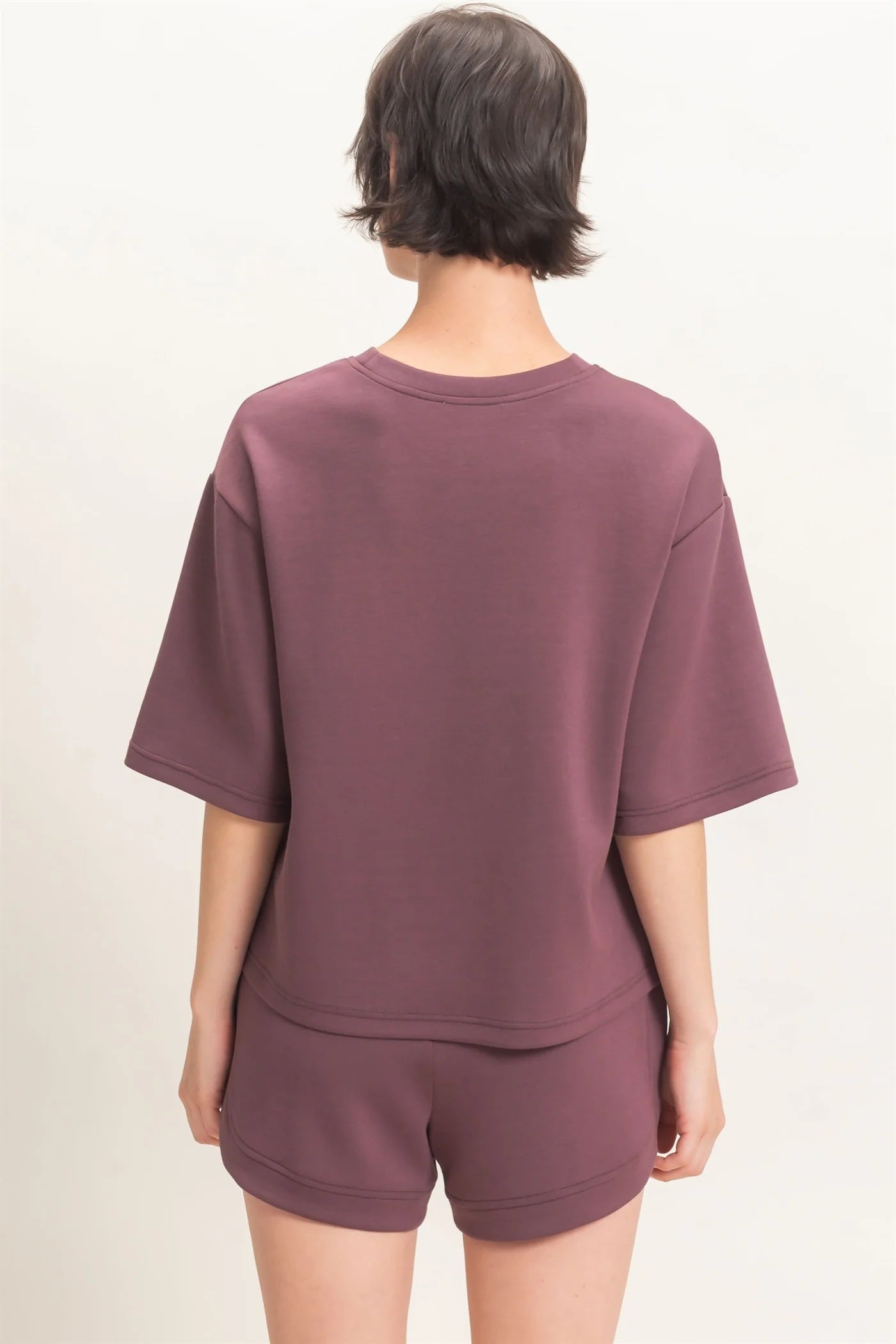 Loose Fit Crew Neck Short Sleeve Top | By HYFVE