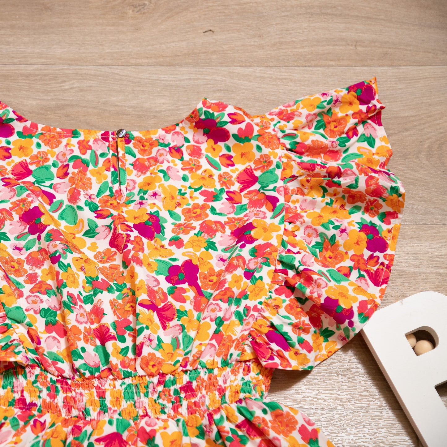 Bloom With Confidence Ruffle Sleeve Dress