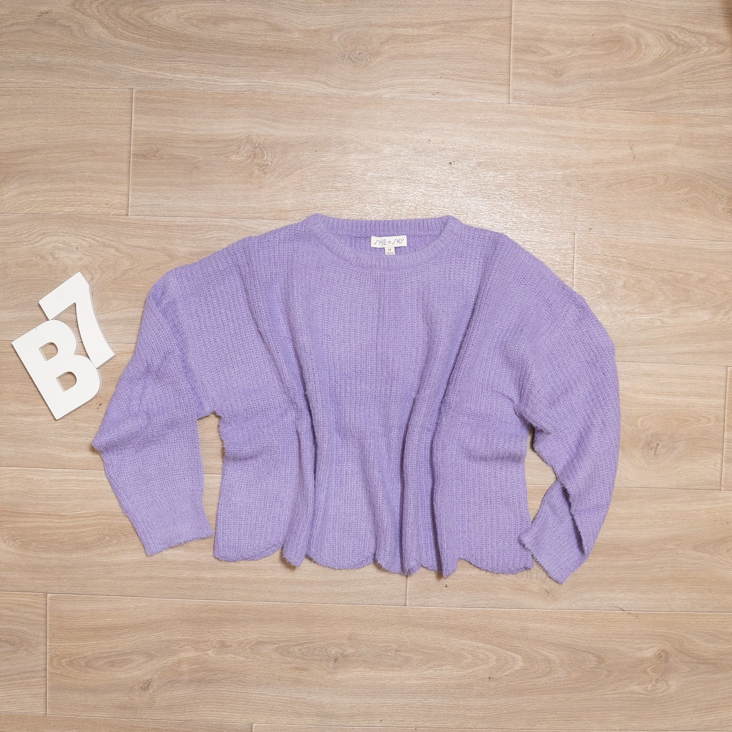 Lavender Daydream Knit Sweater