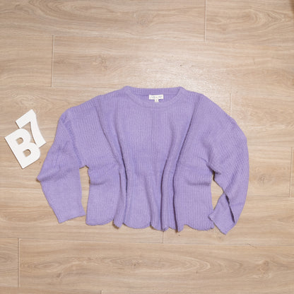 Lavender Daydream Knit Sweater