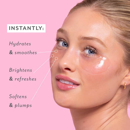 Serve Chilled™ Rose Hydrating Under Eye Masks