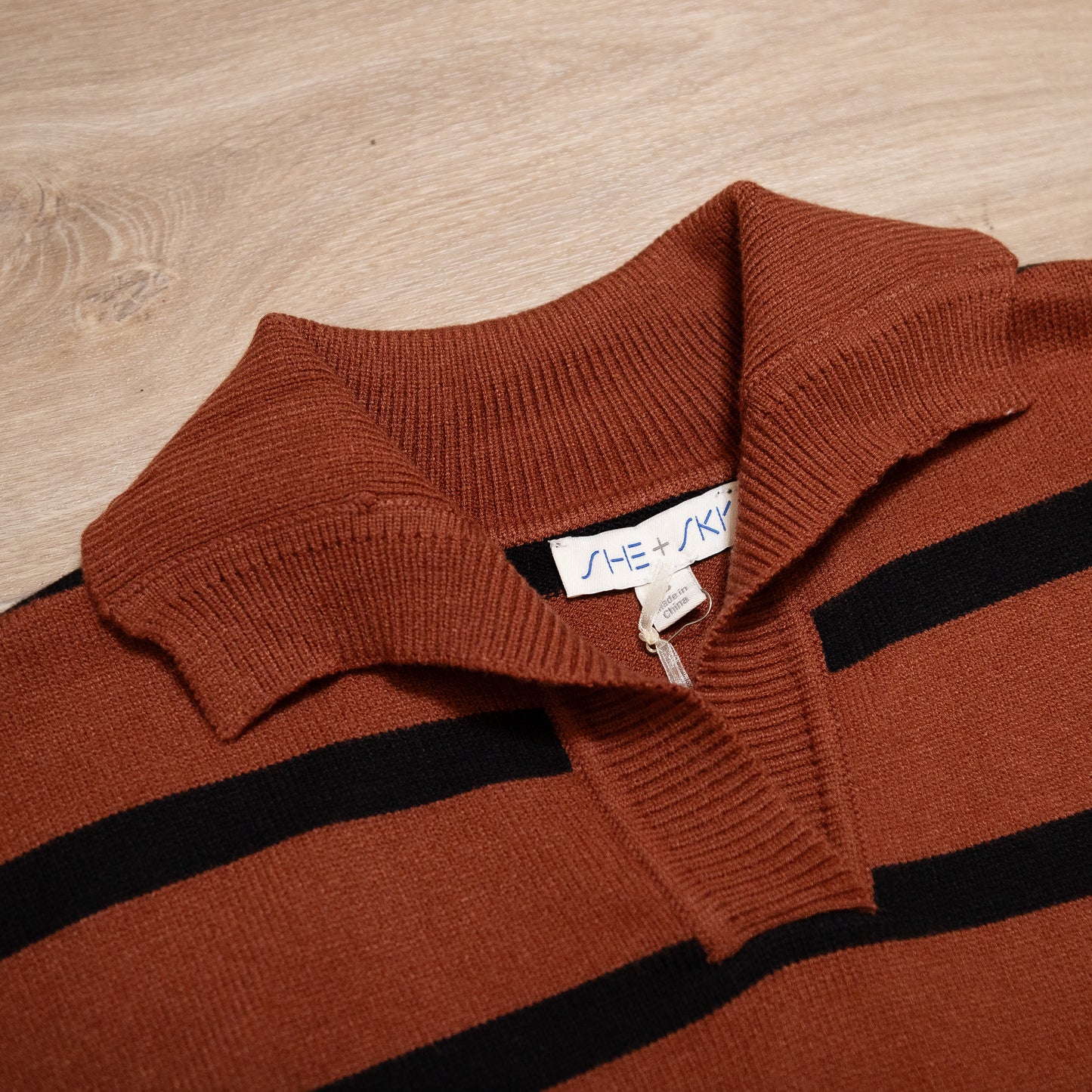 Autumn Lane Striped Sweater