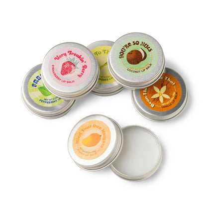 “Two Left Feet Smart Mouth lip balm – cheeky & hydrating”

“Funny moisturizing lip balm for dry lips”

“Compact lip balm gift with sassy packaging – B7 Boutique”
