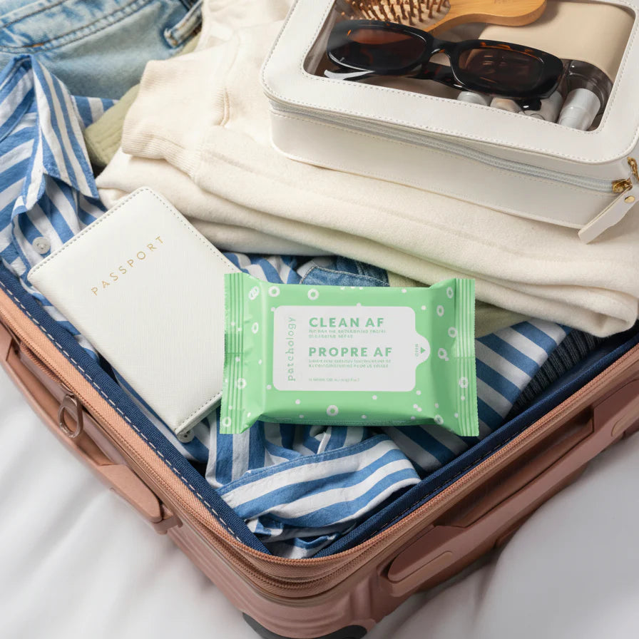 Clean AF Cleansing Facial Wipes by Patchology