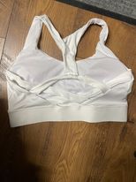 White Sports Bra