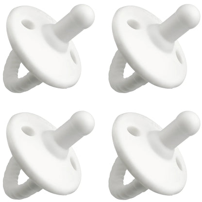 4‑Pack Baby Pacifiers | Soft Silicone Orthodontic Pacifiers Set